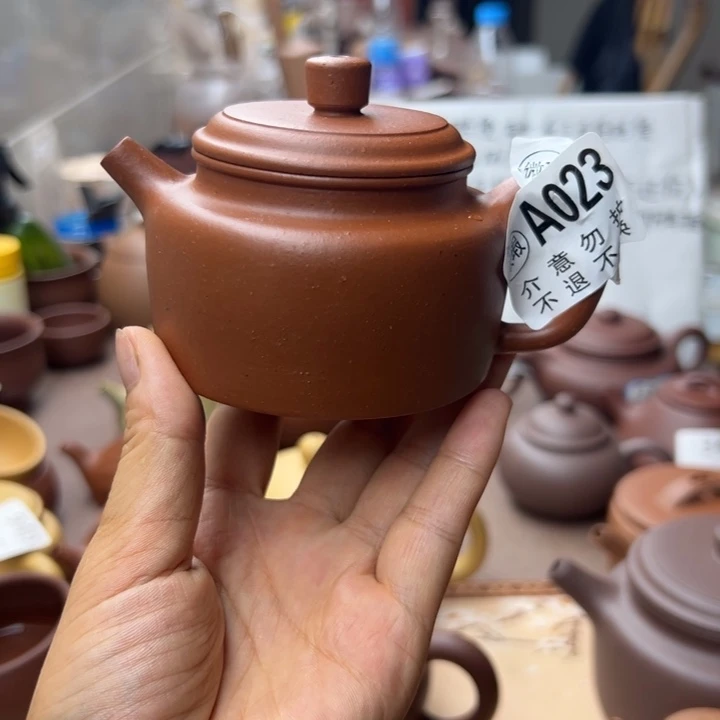 紫砂茶壶朱泥瑕疵150