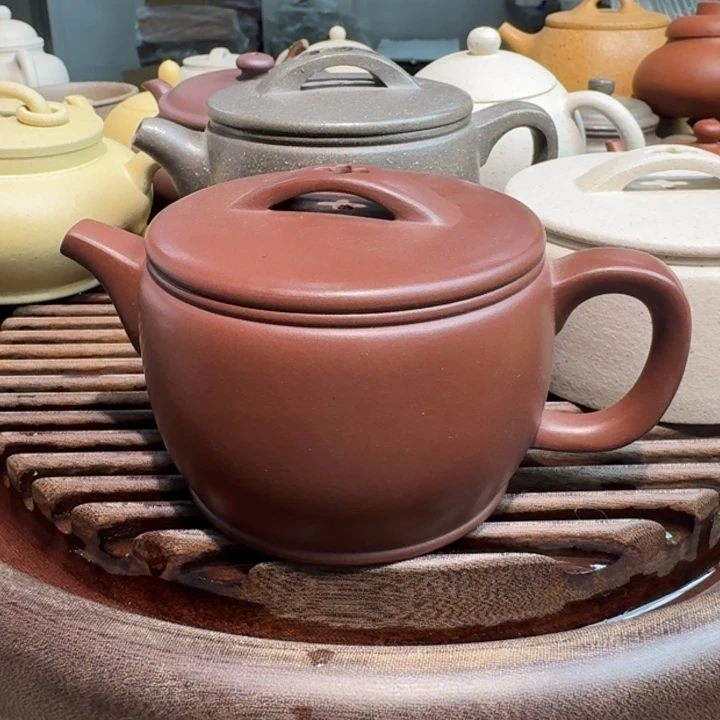 茶案紫砂紫泥汉瓦200cc