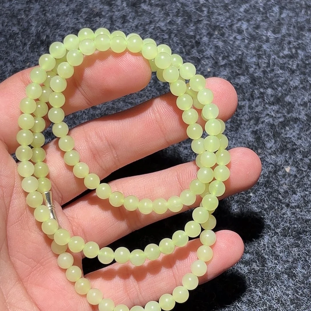 天***️和田玉未镶嵌手链