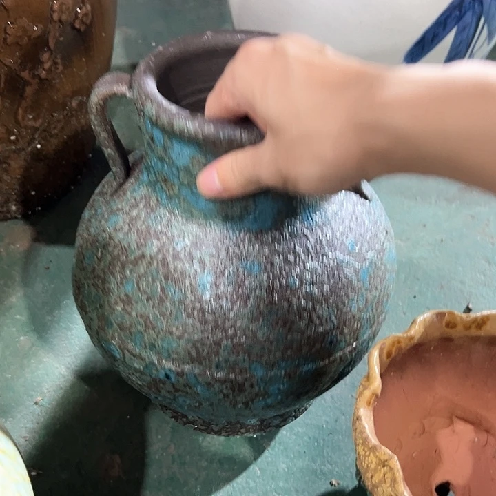 紫砂花盆花盆花盆花色跑得快