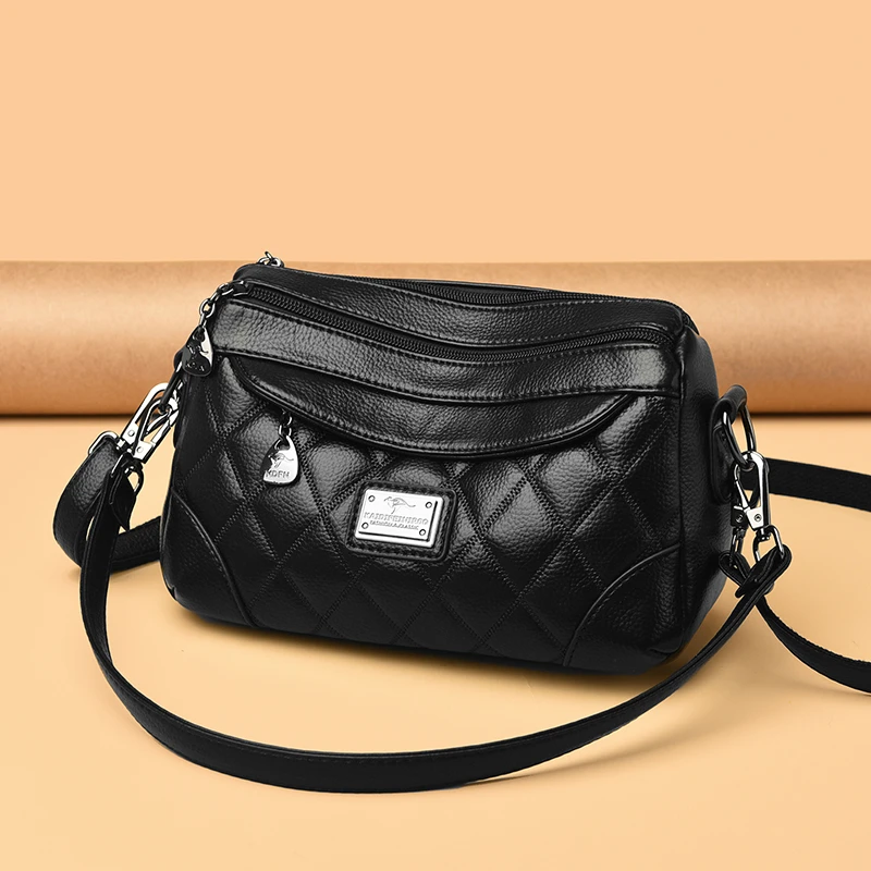 袋鼠蔓蔓雅源新款大容量通勤包时尚气质斜挎包中年妈妈简约单肩包