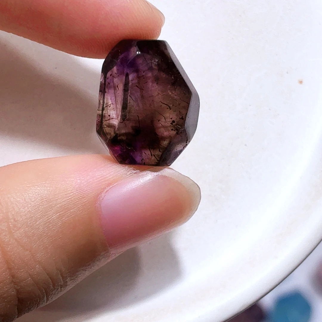 珠宝半成品未镶嵌水晶超七