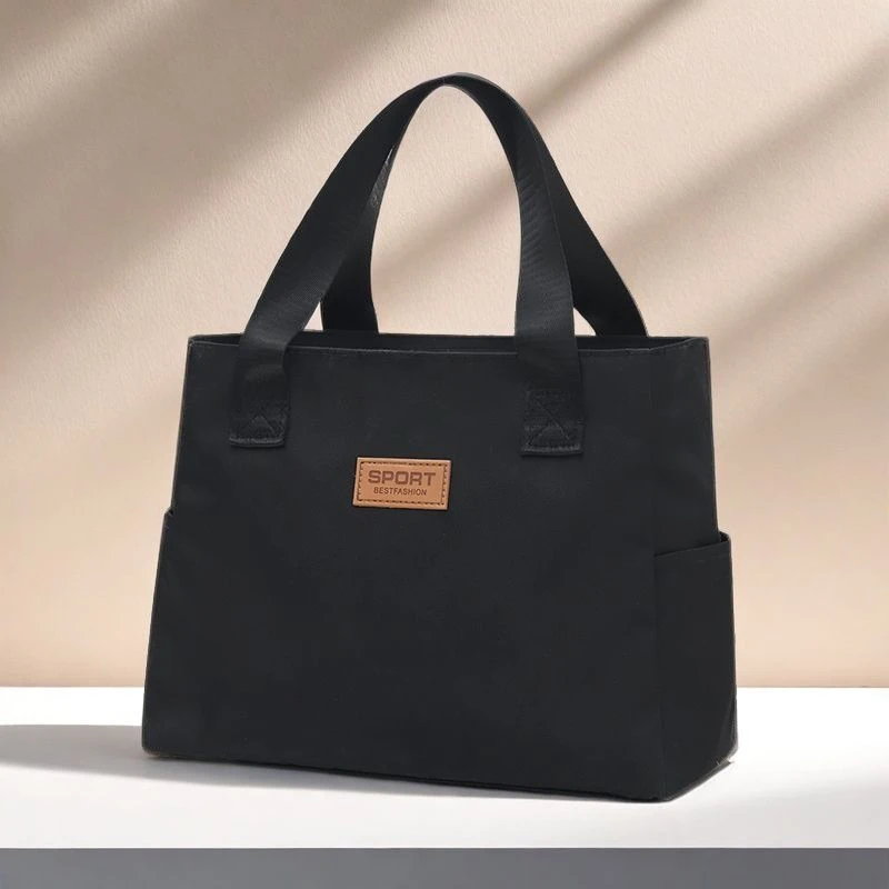 爆款男士手提包商务a4大容量轻便上班通勤男女通用防水手提布包