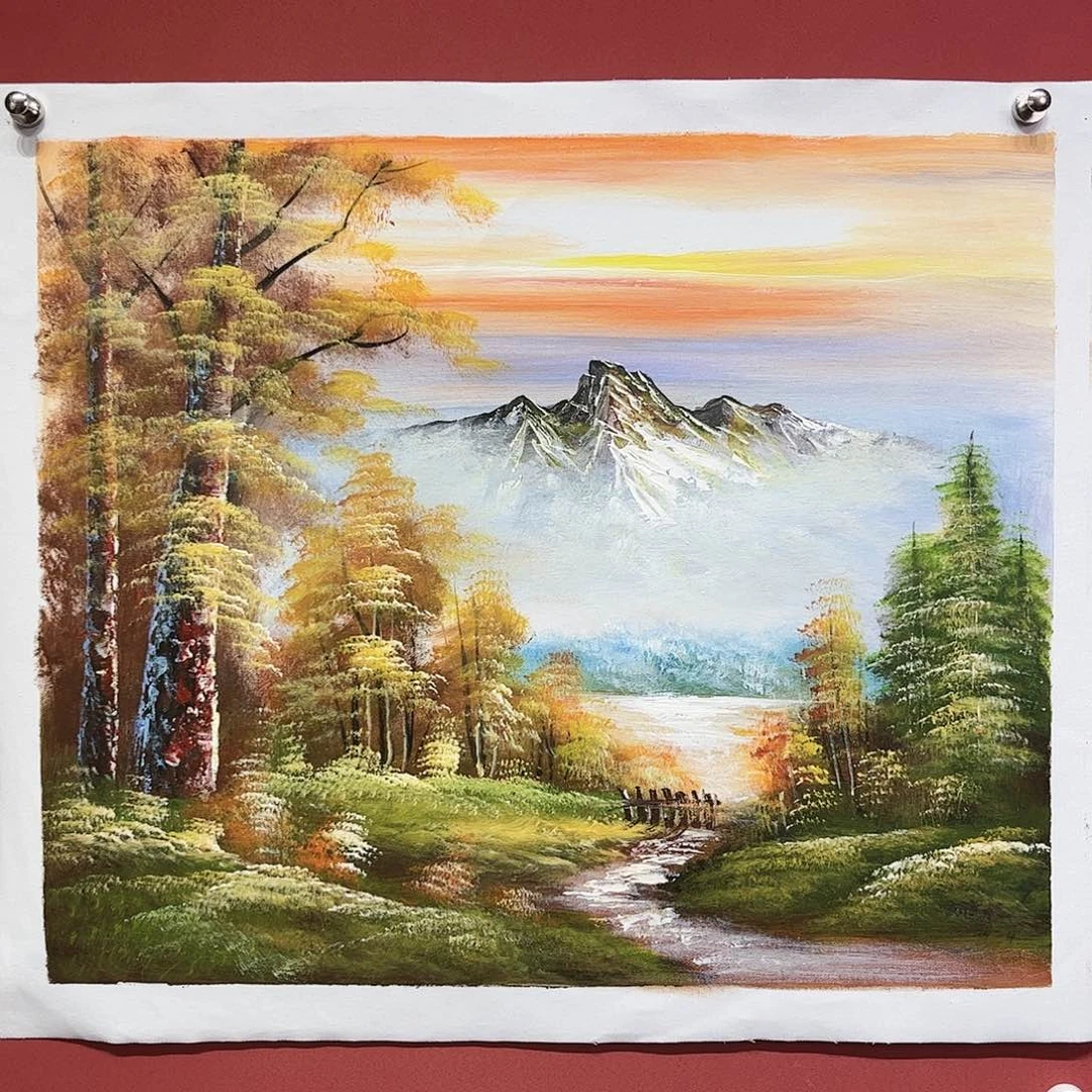 油画刘文桂油画作品