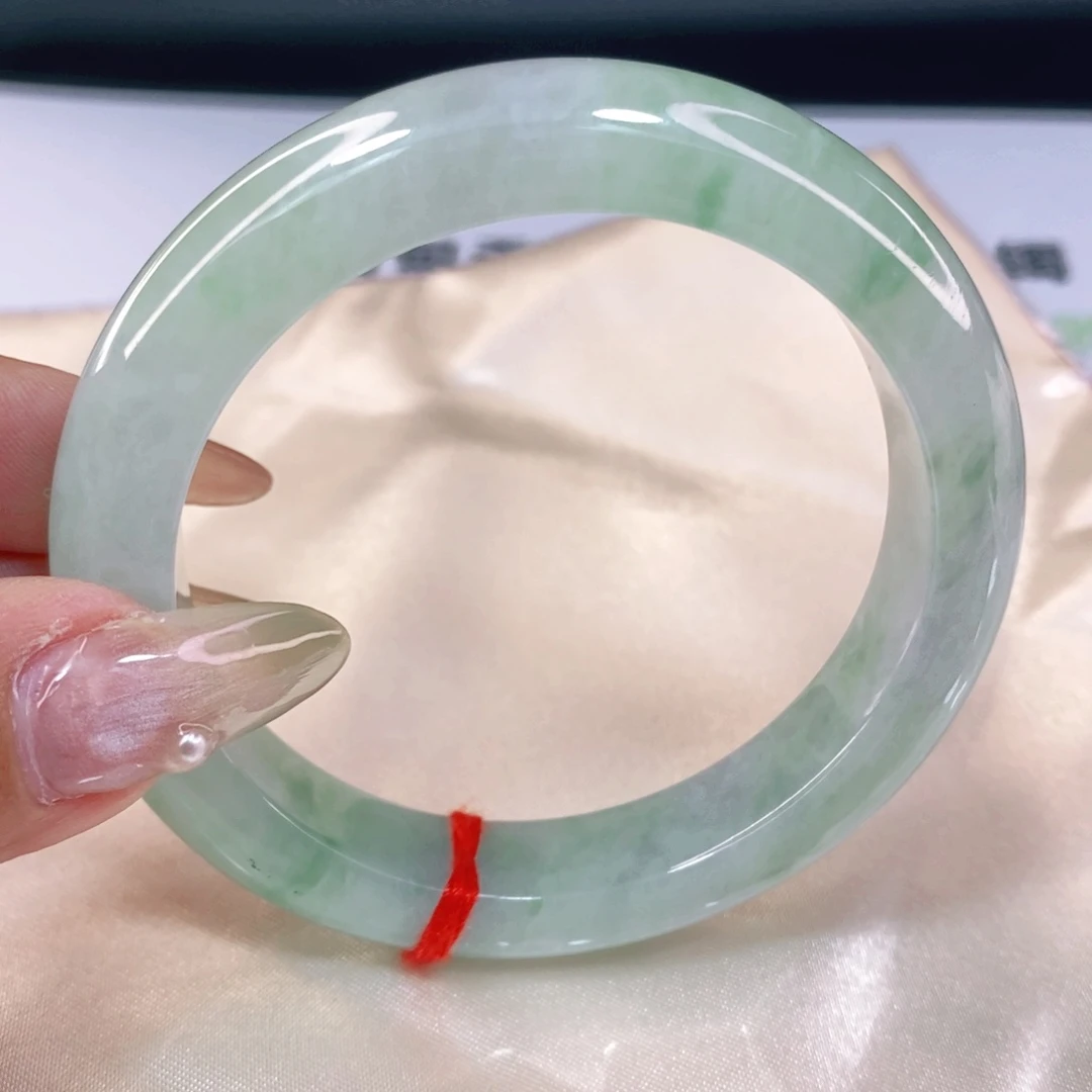 翡翠手镯未镶嵌5757 天然a货翡翠