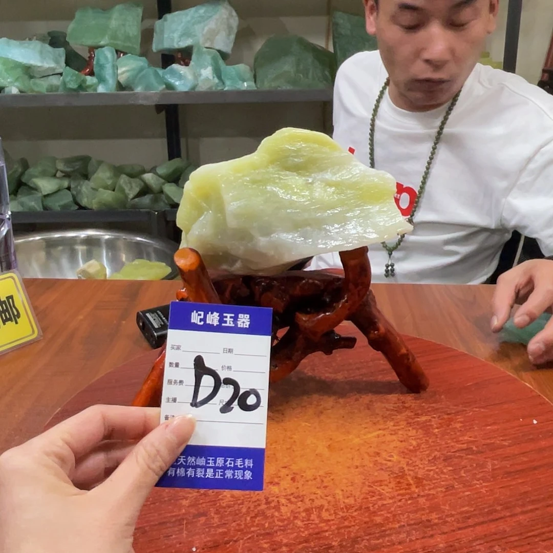 蛇纹石玉未镶嵌原石D20