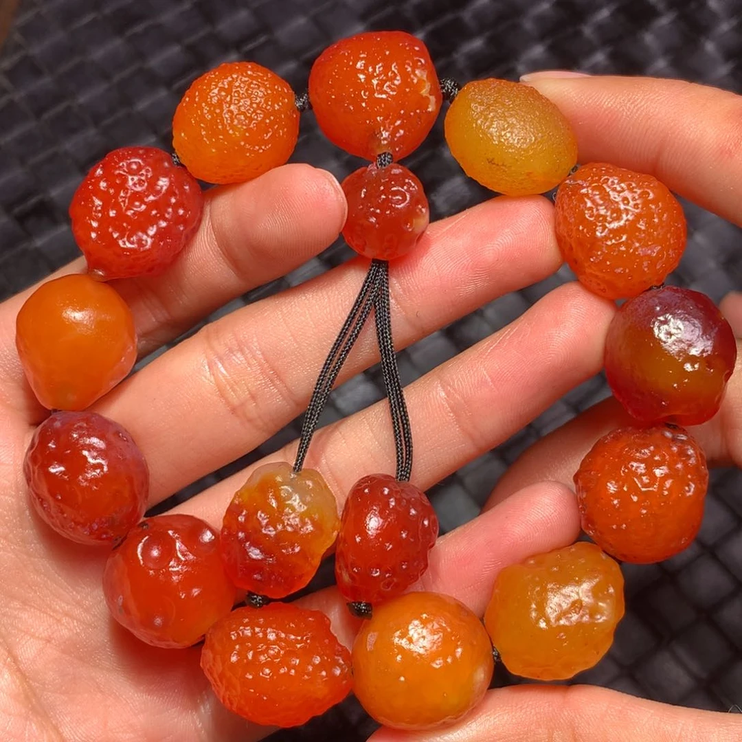 未镶嵌玛瑙/玉髓珠宝半成品