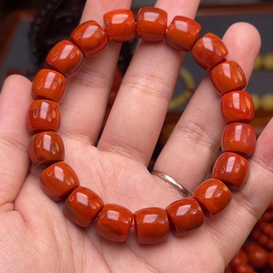 南红玛瑙配饰卡11尺寸未镶嵌