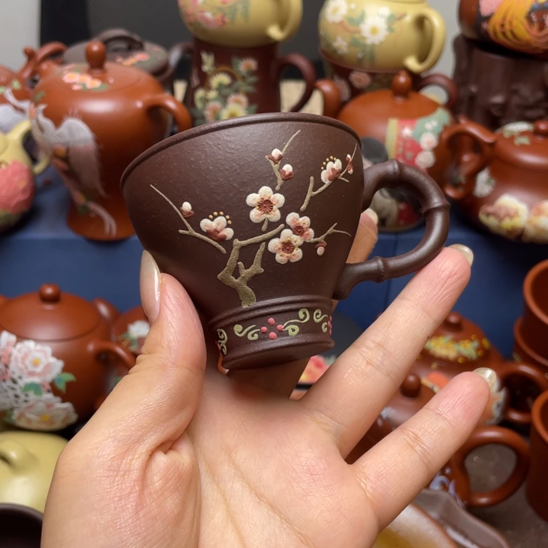 茶杯紫砂紫砂主人杯100cc