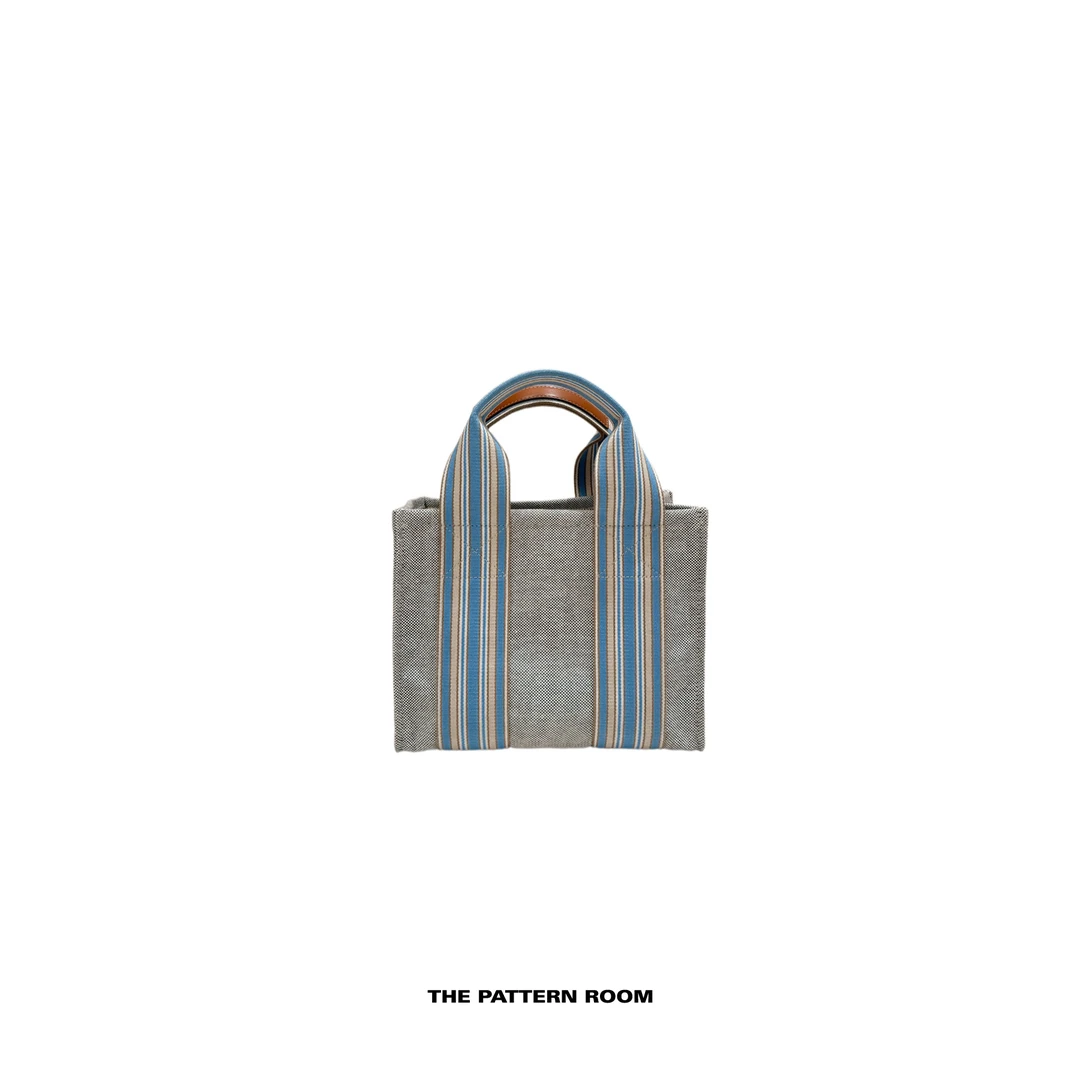 The pattern room｜致敬经典罗马假日手提托特帆布包