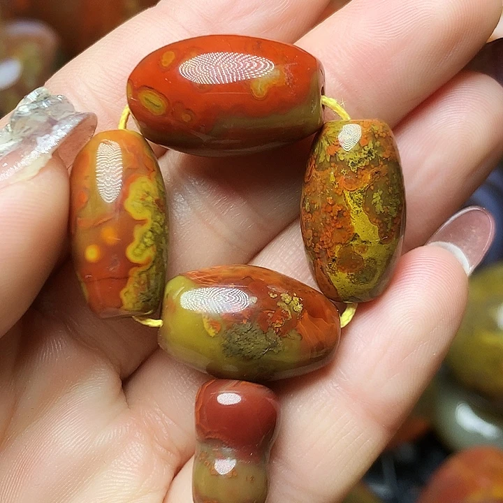 玛瑙/玉髓未镶嵌手链