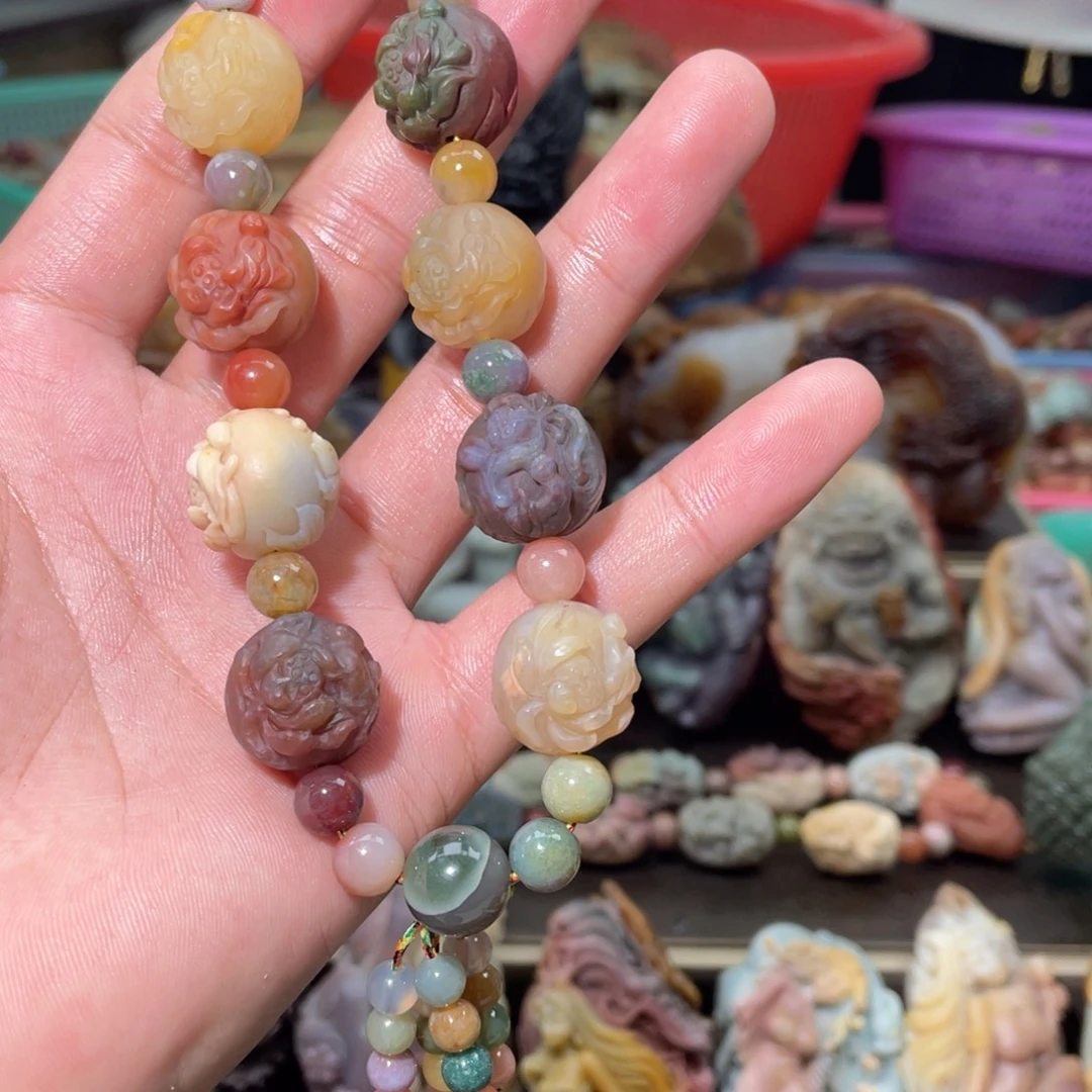 石英质玉未镶嵌手链