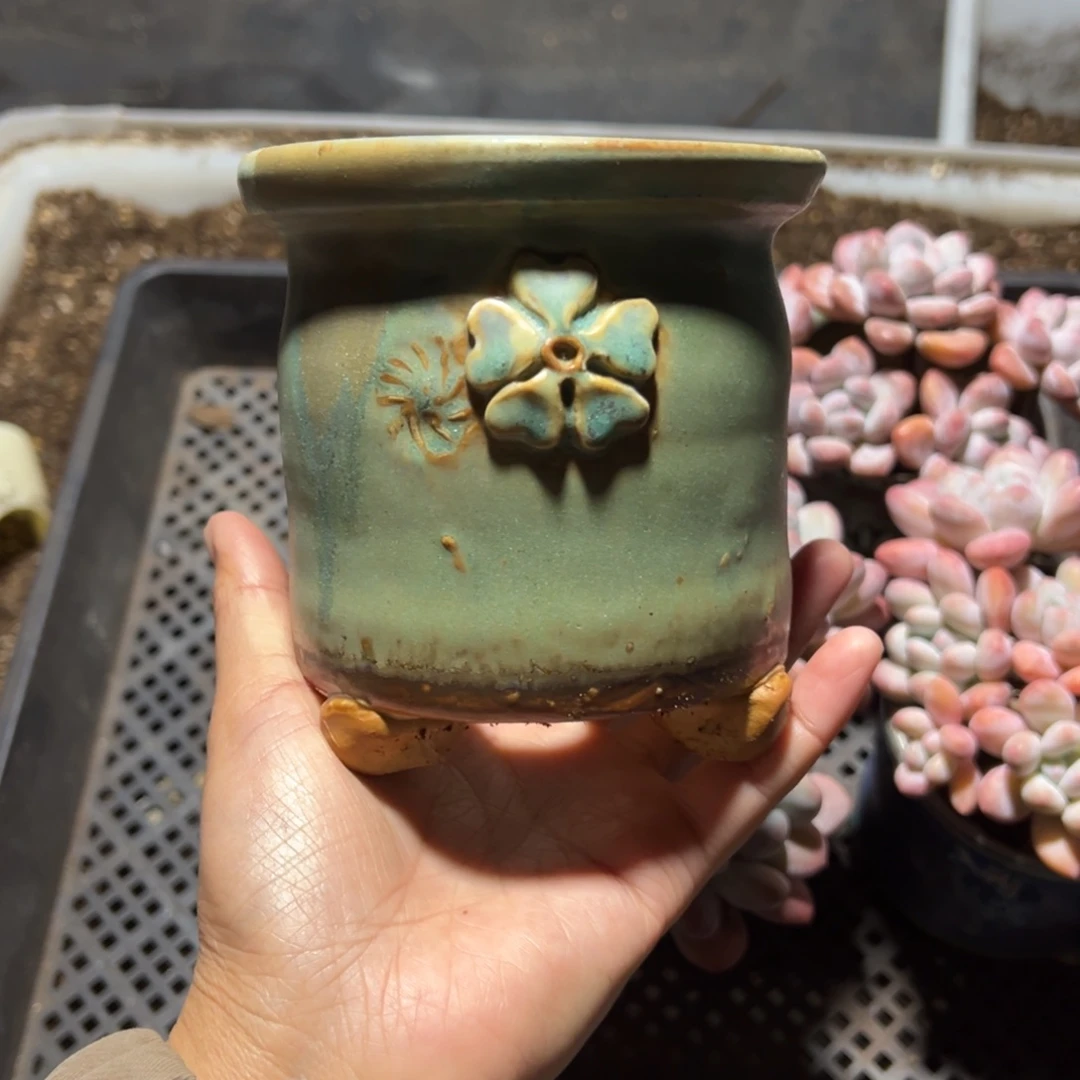 25-2花盆小鹿园艺