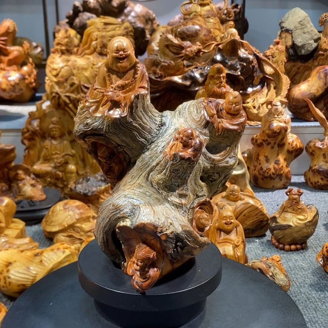 木崖柏工艺品摆件