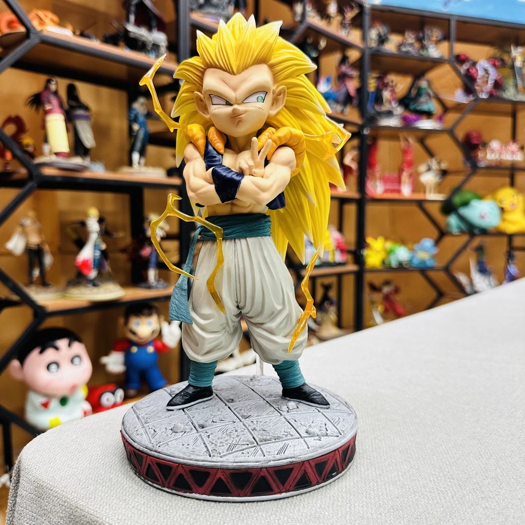 【优质好货】七龙珠 超三悟天克斯 25CM 精致摆件