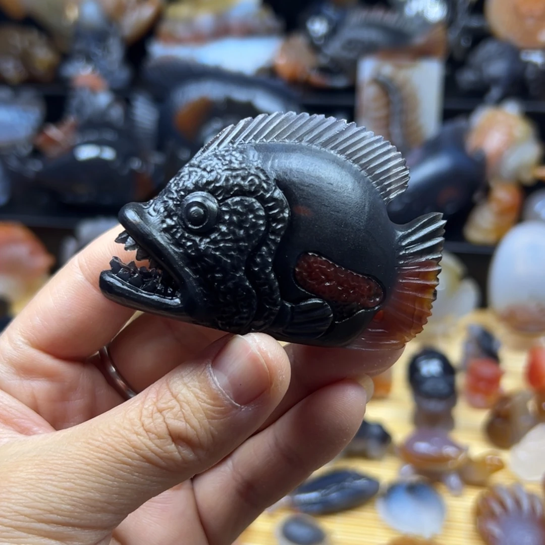 玛瑙/玉髓未镶嵌把件