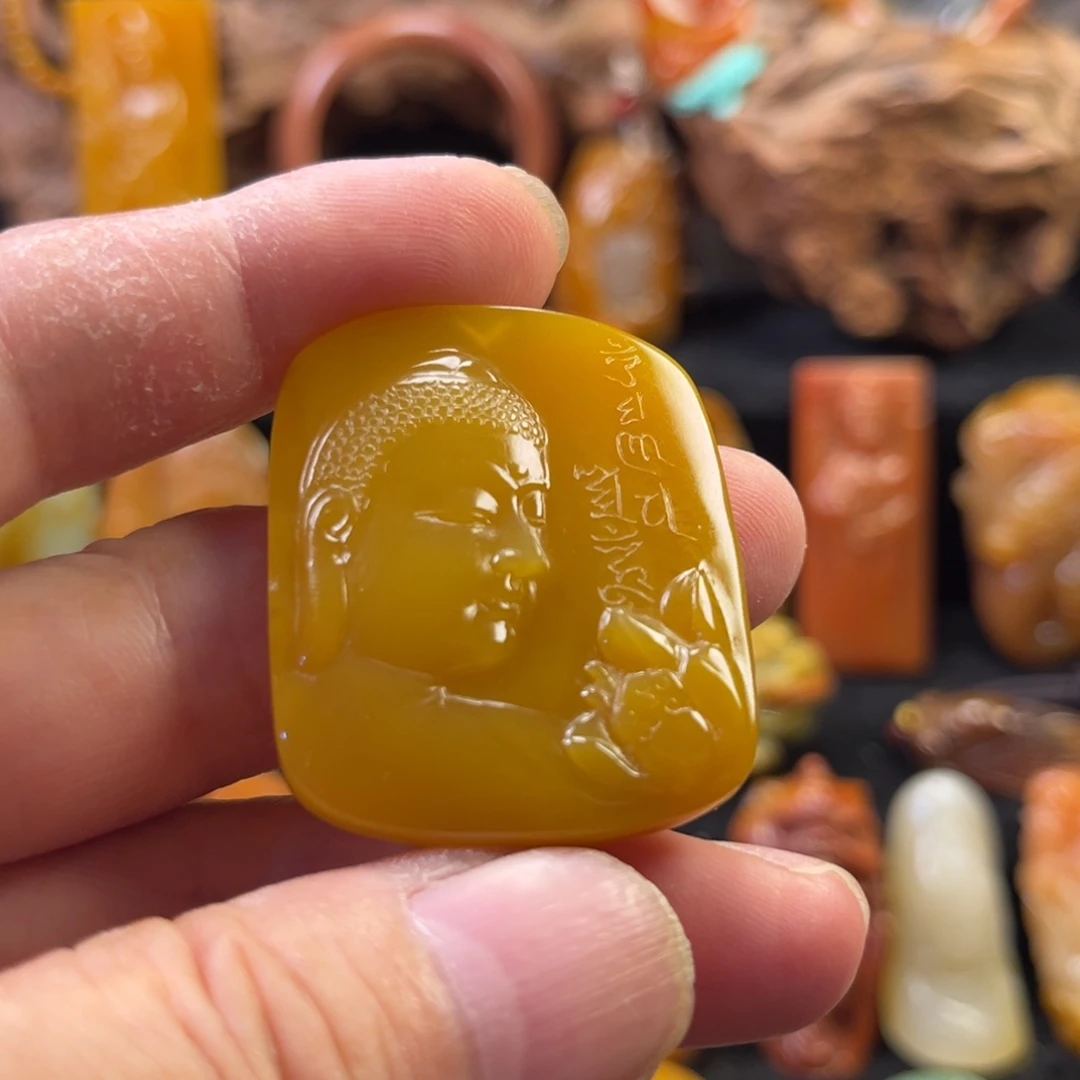 石英质玉挂件未镶嵌