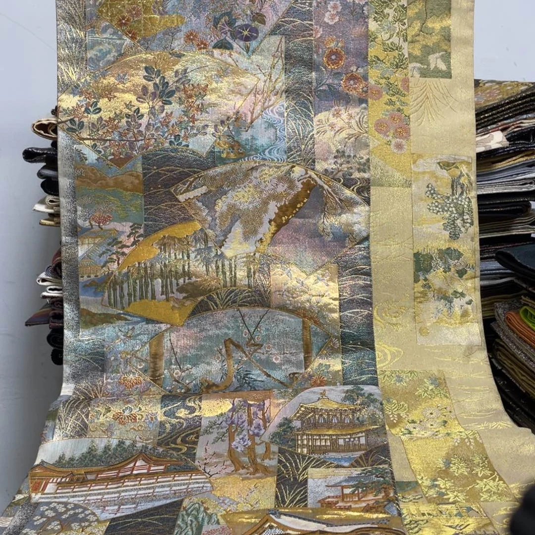 织绣双面全通不重复