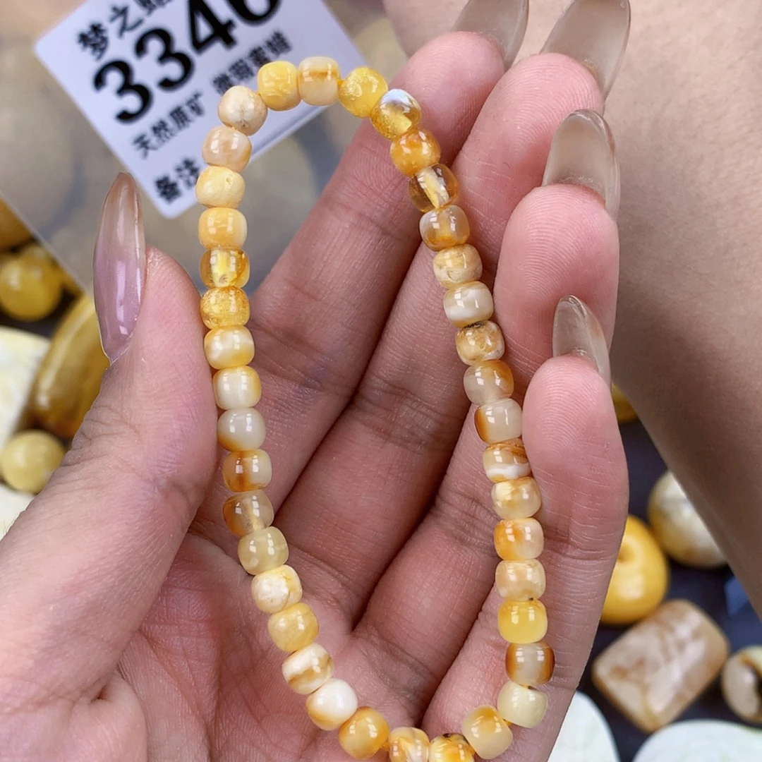 琥珀未镶嵌珠宝奇石5.6