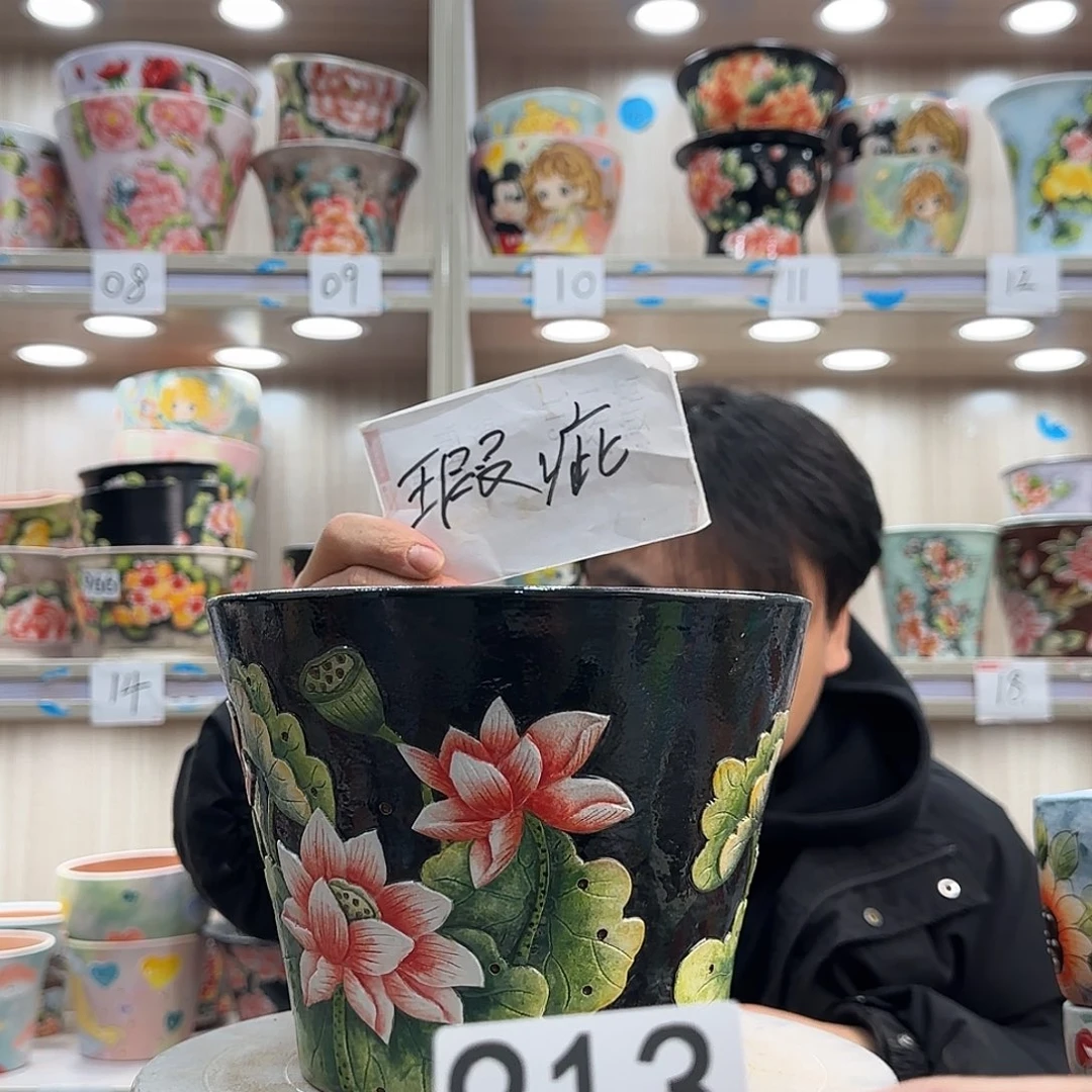 紫砂花盆瑕疵瑕疵913