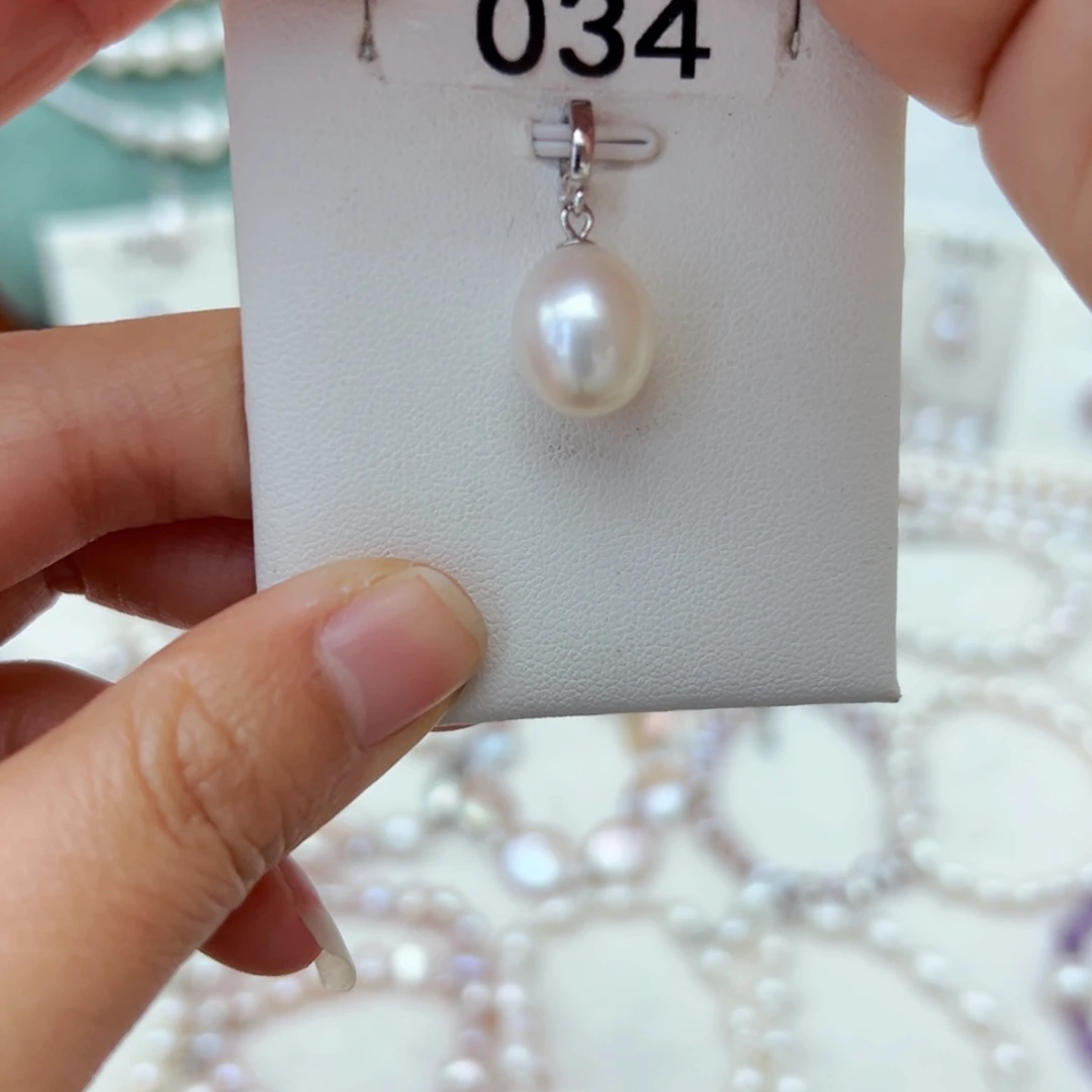 淡水珍珠珍珠银S925镶嵌