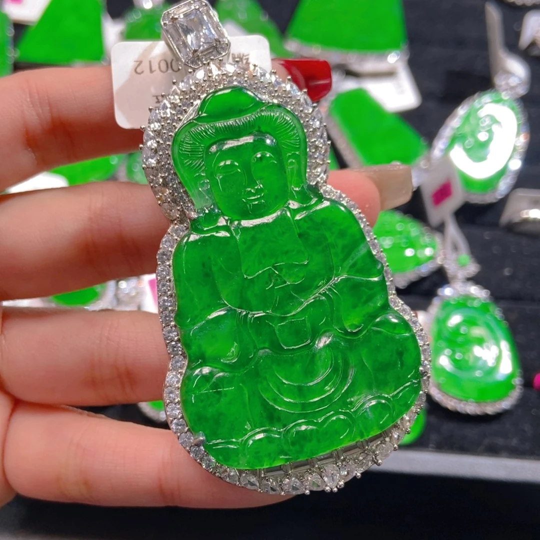 翡翠吊坠(不含链)未镶嵌