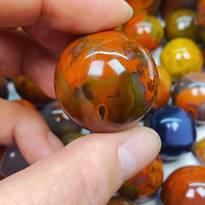 醉***浮玛瑙/玉髓未镶嵌战国红玛瑙