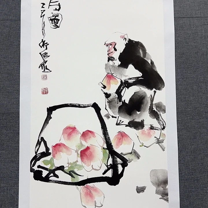 国画书画作品多次