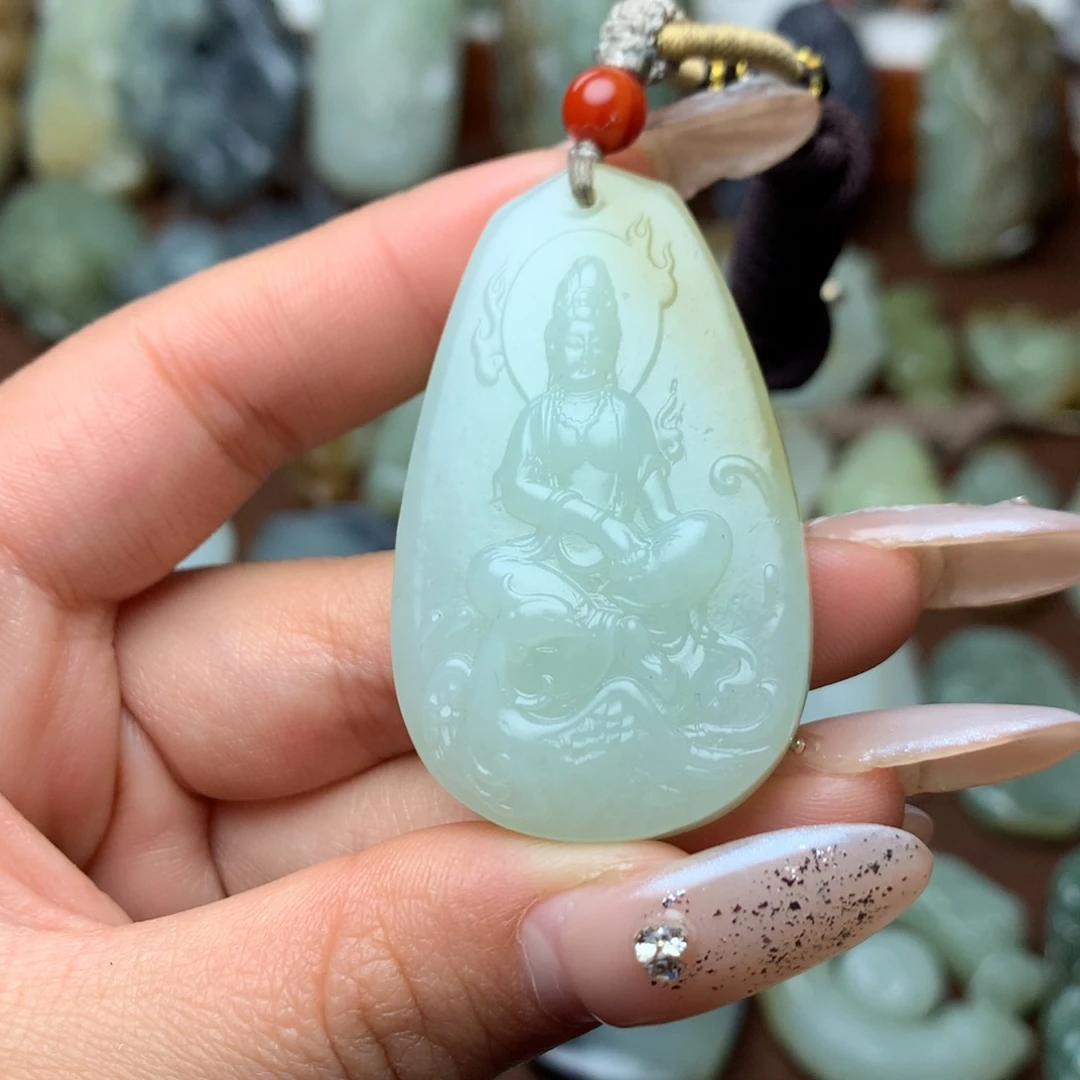 和田玉挂件未镶嵌