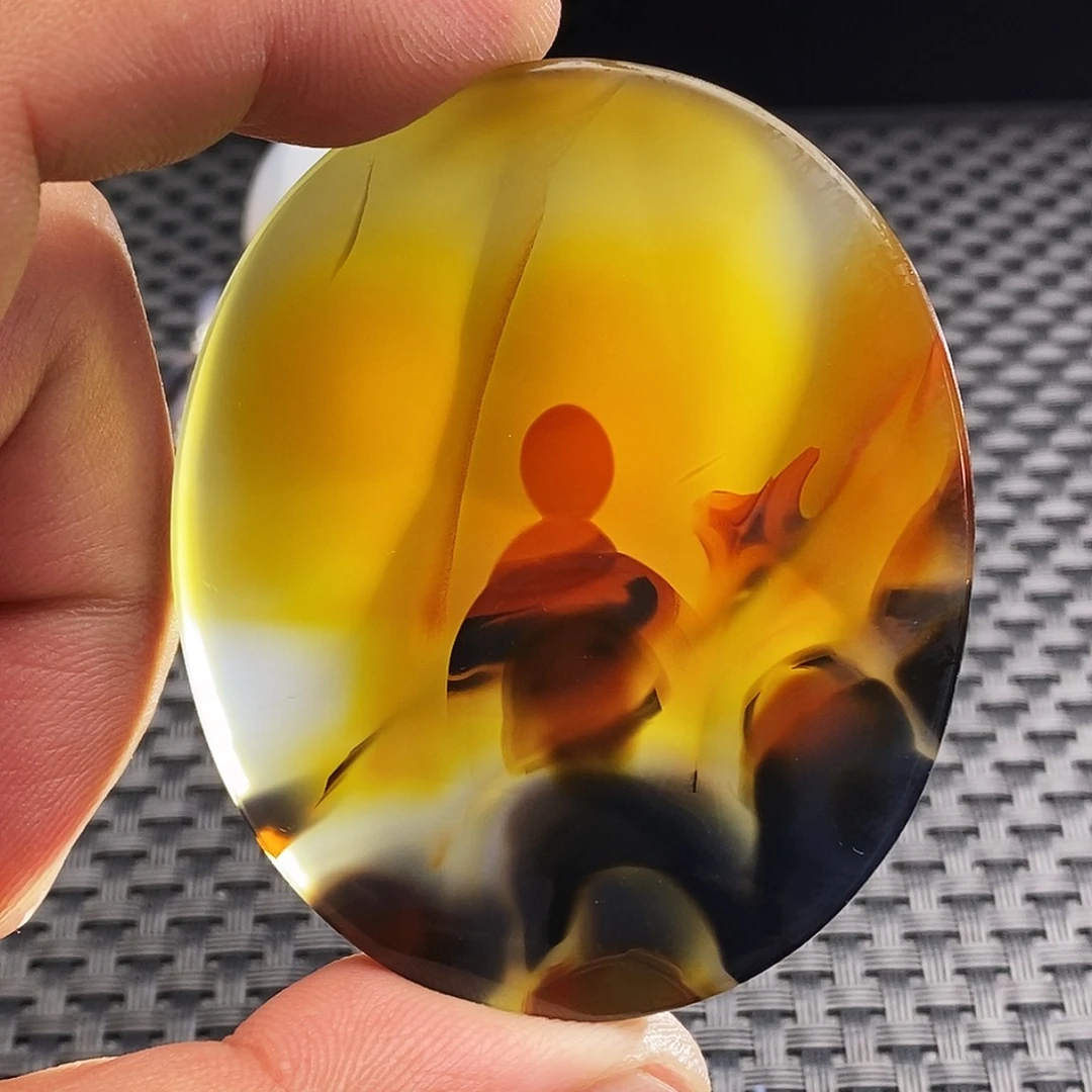 玛瑙/玉髓未镶嵌吊坠(不含链)36