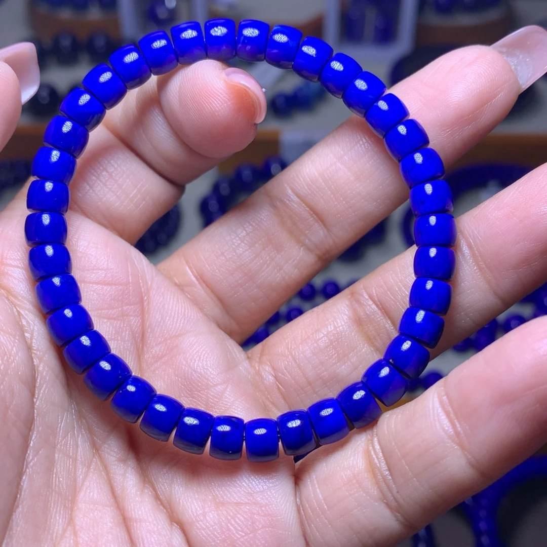 青金石手链未镶嵌6m