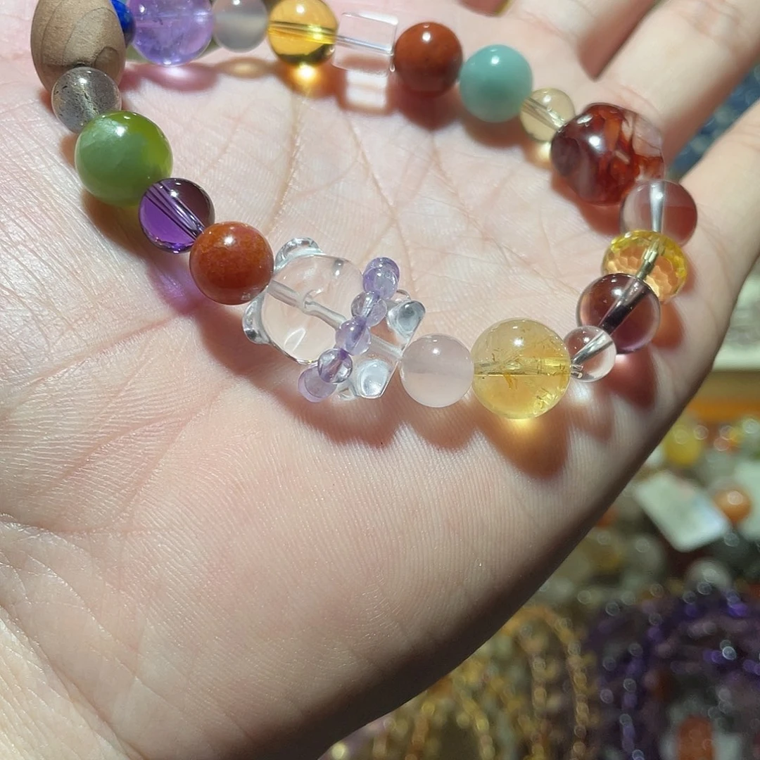 未镶嵌水晶手链多宝