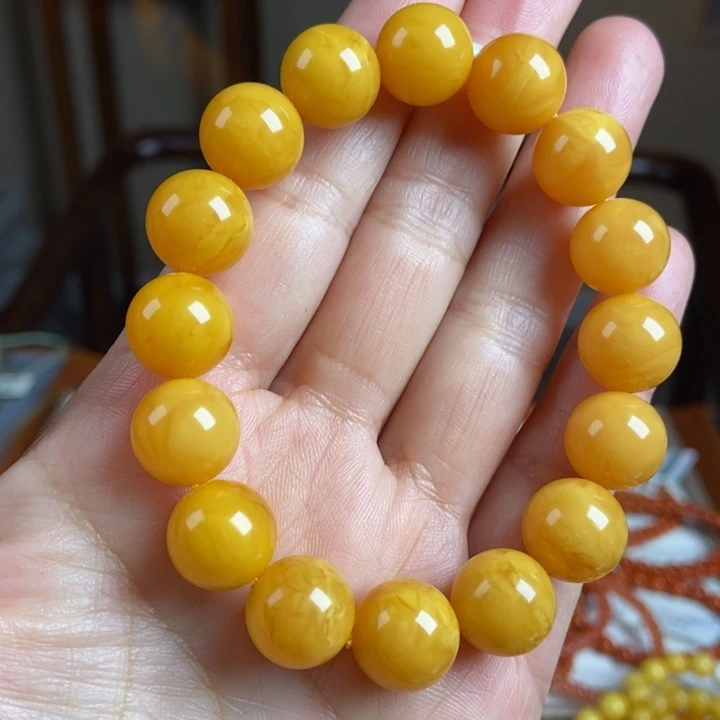 琥珀手链未镶嵌蜜蜡手串13