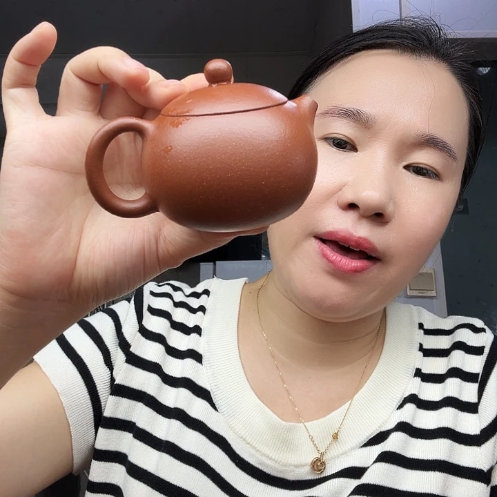茶壶紫砂原矿半手工降泥西施160cc