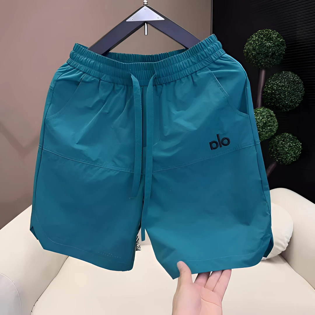 高品质夏季新款男士百搭休闲宽松运动冰丝速干五分短裤运动短裤