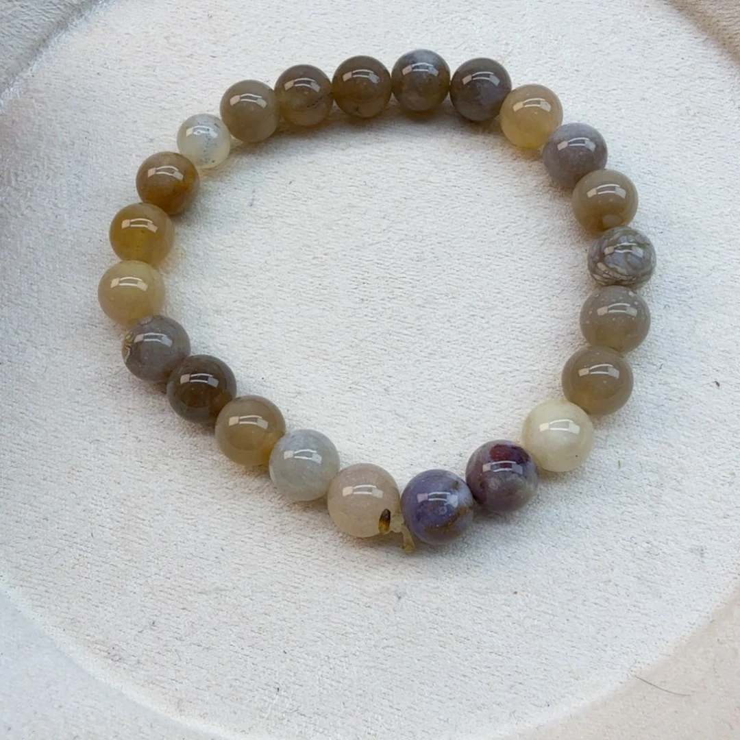 水晶手链银S925镶嵌