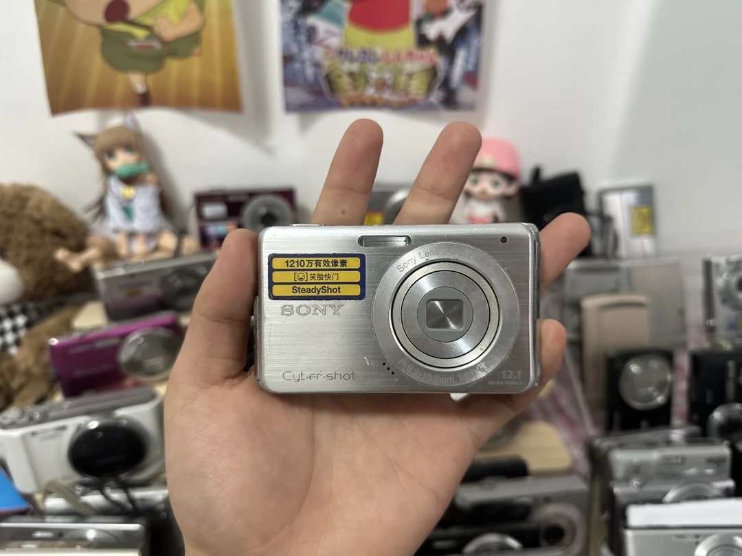 9新 Sony/索尼 W190机身正常使用痕迹拍人出图冷色调下单请咨询
