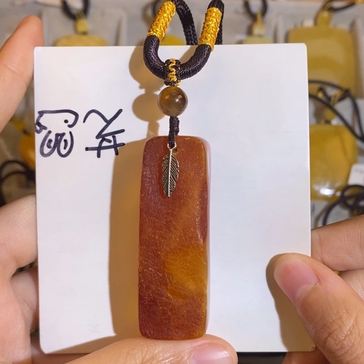 定制琥珀未镶嵌琥珀蜜蜡