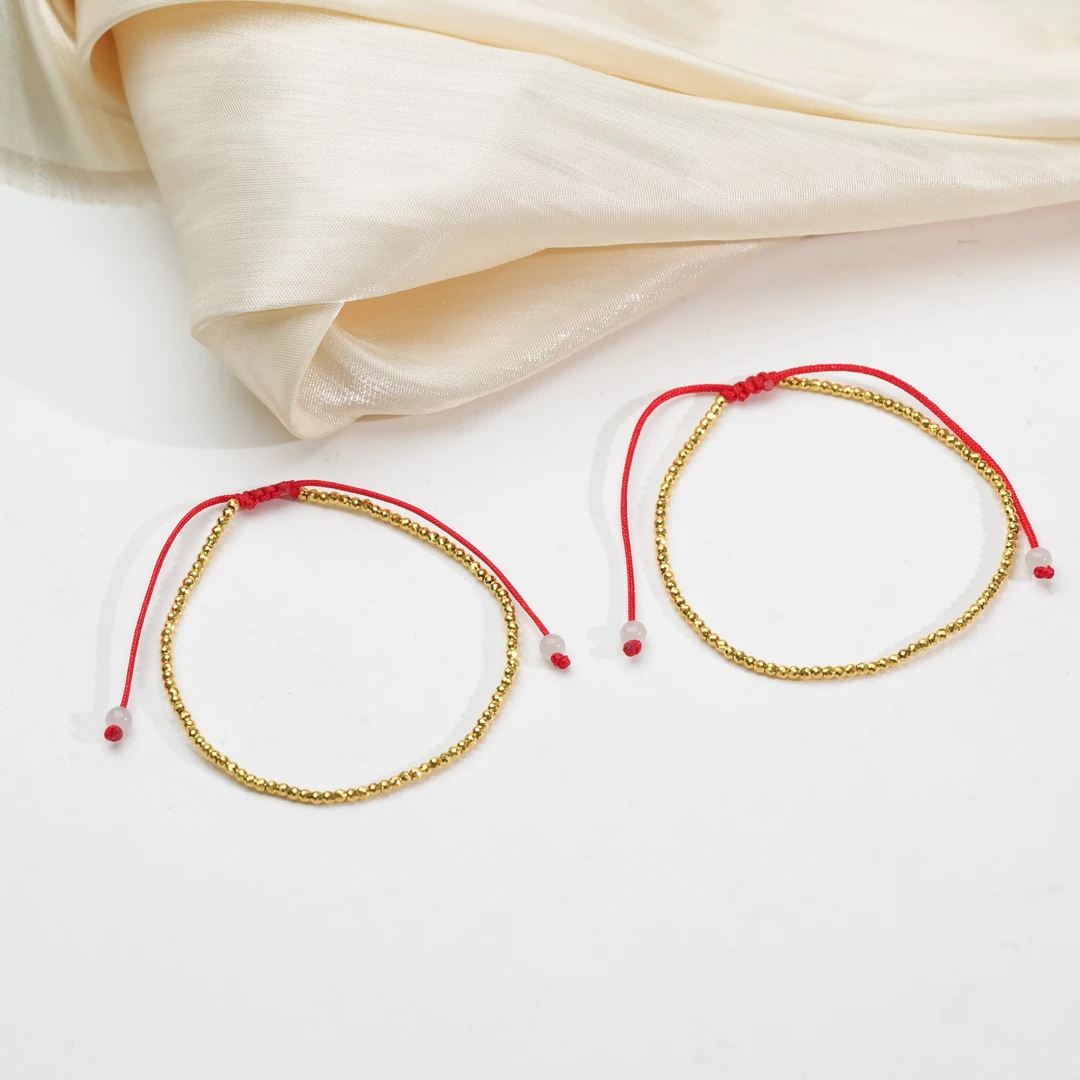 【小北珠宝】18K金DIY手绳95粒【多样性发一件】31-DH90X467