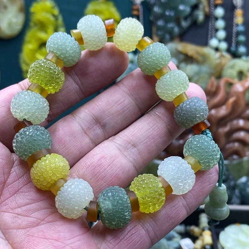【闪购商品】未镶嵌岫玉手链