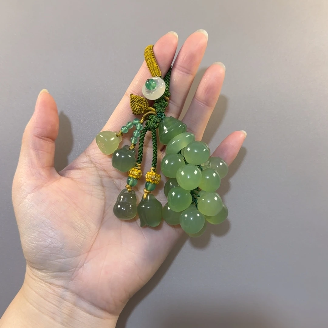 未镶嵌钥匙挂件玛瑙/玉髓