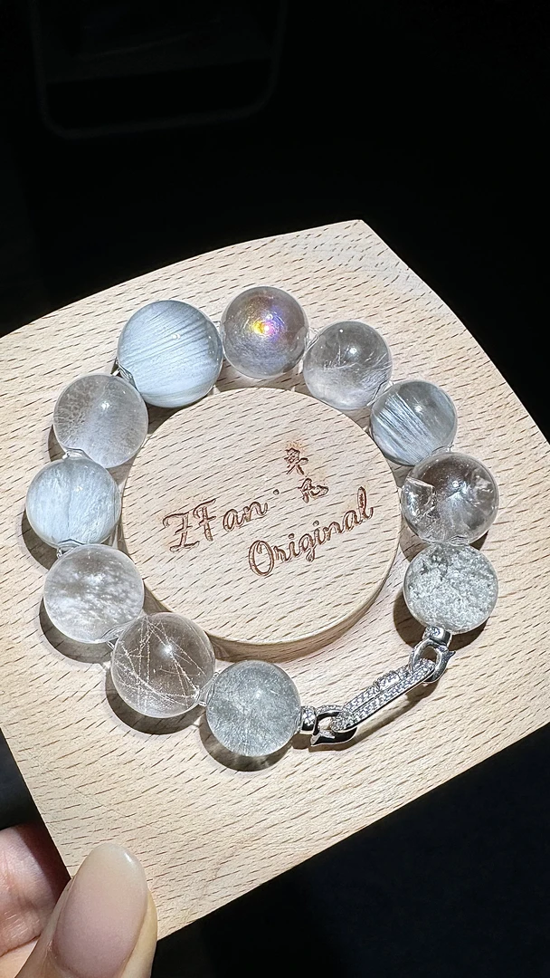 直播间水晶定制手串链接天然水晶DIY 补差链接