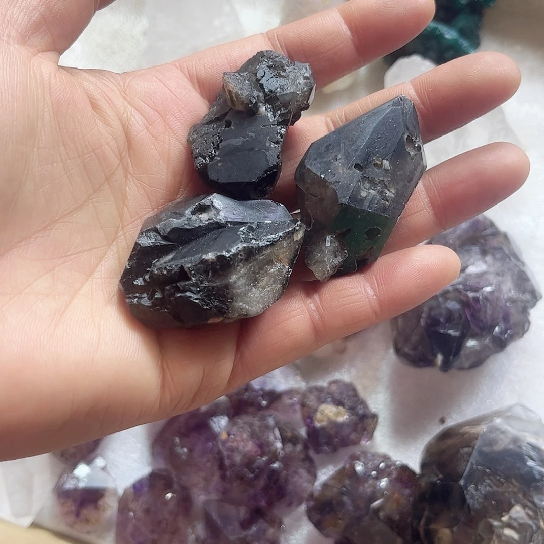 水晶天然水晶原石未镶嵌天***丽