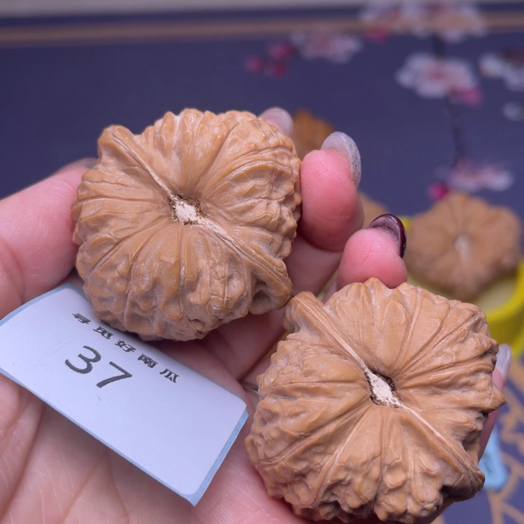 文玩核桃把件南瓜45 37号