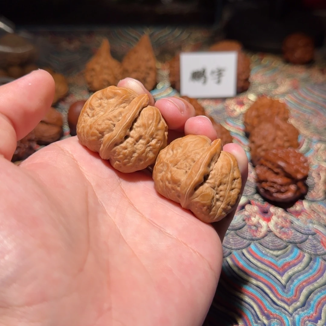 把件核桃440号34玉蟾玉蟾文玩核桃