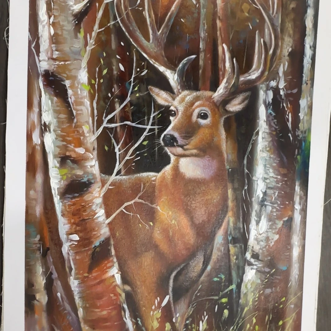 油画加油加油努力加油加油