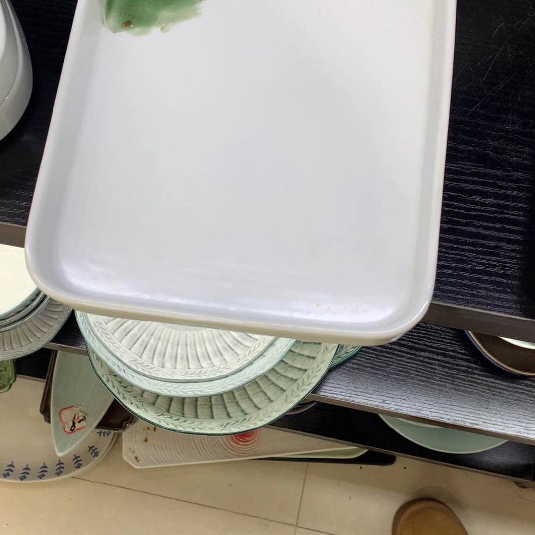 陶景德镇粗陶复古盘碗微瑕