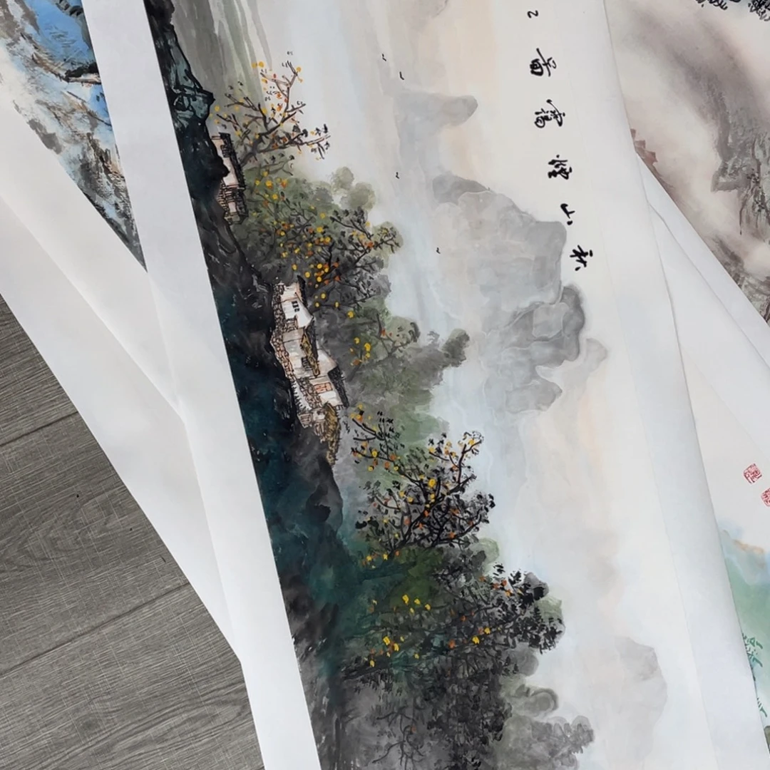 国画李建川老师作品欣赏