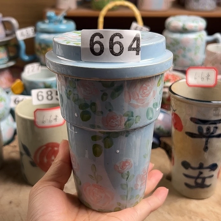 景德镇陶瓷手绘作品