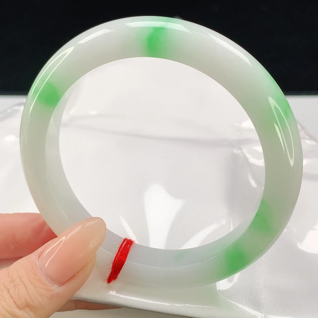 未镶嵌手镯翡翠61.5圈口